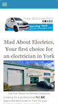 Mobile Screenshot of madaboutelectrics.com